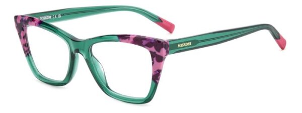 Missoni MIS 0174 Frauen Vollrandfassung MYA-Grün Havanna