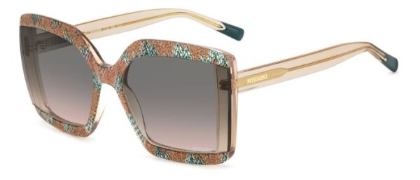 Missoni MIS 0186/S Frauen Vollrandfassung 038-Rosa Grün