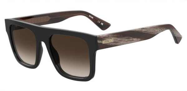 Moschino MOS201/S Männer Vollrandfassung 37N-Schwarz Horn