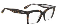 MOSCHINO MOS654 FRAUEN HALBRANDFASSUNG 086-HAVANNA BRAUN