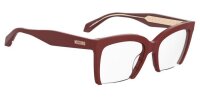 MOSCHINO MOS654 FRAUEN HALBRANDFASSUNG C9A-ROT