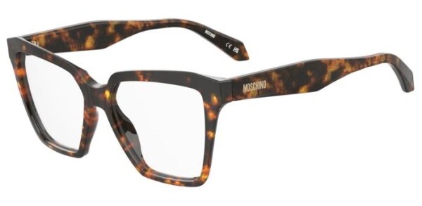 Moschino MOS657 Frauen Vollrandfassung 086-Havanna Braun