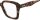 Moschino MOS658 Frauen Vollrandfassung 086-Havanna Braun