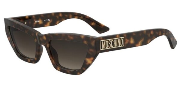 Moschino MOS182/S Frauen Vollrandfassung 086-Havanna Braun