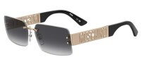 MOSCHINO MOS169/S FRAUEN RANDLOS 2F7-GOLD GRAU