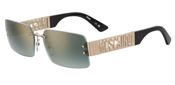 MOSCHINO MOS169/S FRAUEN RANDLOS 5F6-BLAU GOLD
