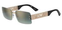 MOSCHINO MOS169/S FRAUEN RANDLOS 5F6-BLAU GOLD