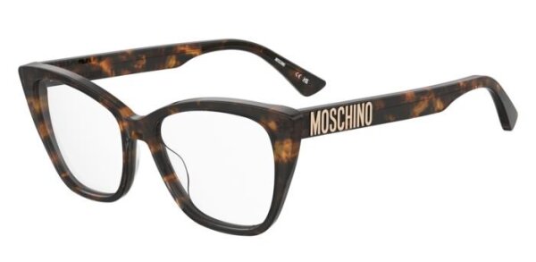 Moschino MOS642 Frauen Vollrandfassung 086-Havanna Braun