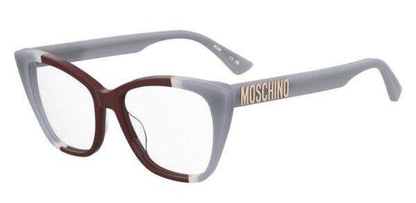 Moschino MOS642 Frauen Vollrandfassung S9W-Blau Braun