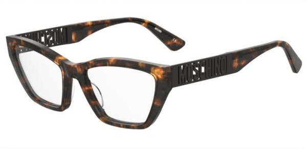 Moschino MOS634 Frauen Vollrandfassung 086-Havanna Braun