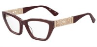 MOSCHINO MOS634 FRAUEN VOLLRANDFASSUNG LHF-BURGUNDY