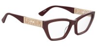 MOSCHINO MOS634 FRAUEN VOLLRANDFASSUNG LHF-BURGUNDY