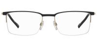 Pierre Cardin P.c. 6911 Männer Halbrandfassung RHL-Gold Schwarz