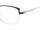 PIERRE CARDIN P.C. 8856 FRAUEN VOLLRANDFASSUNG RHL-GOLD SCHWARZ