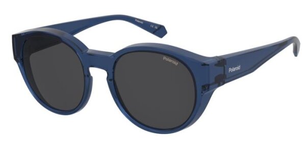 Polaroid Ancillaries PLD 9017/S Unisex Erwachsene Vollrandfassung PJP-Blau