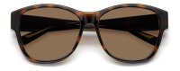 Polaroid Ancillaries PLD 9019/S Unisex Erwachsene Vollrandfassung 086-Havanna Braun