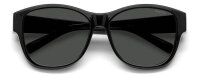 Polaroid Ancillaries PLD 9019/S Unisex Erwachsene Vollrandfassung 08A-Schwarz Grau