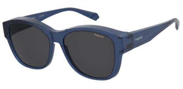 Polaroid Ancillaries PLD 9019/S Unisex Erwachsene Vollrandfassung PJP-Blau