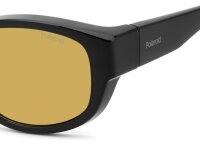 Polaroid Ancillaries PLD 9020/S Unisex Erwachsene Vollrandfassung 71C-Schwarz Gelb