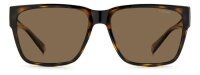 Polaroid Ancillaries PLD 9018/S Unisex Erwachsene Vollrandfassung 086-Havanna Braun