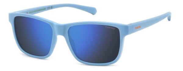 Polaroid Kids PLD 8067/S Junior (7-10) Vollrandfassung VGL-Blau Azure