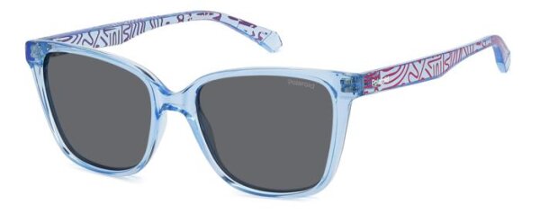 Polaroid Kids PLD 8062/S Junior (7-10) Vollrandfassung MVU-Azure